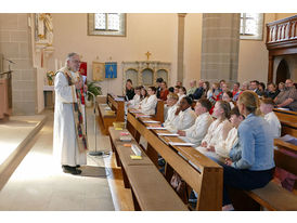 Dankgottesdienst der Kommunionkinder (© Karl-Franz Thiede)